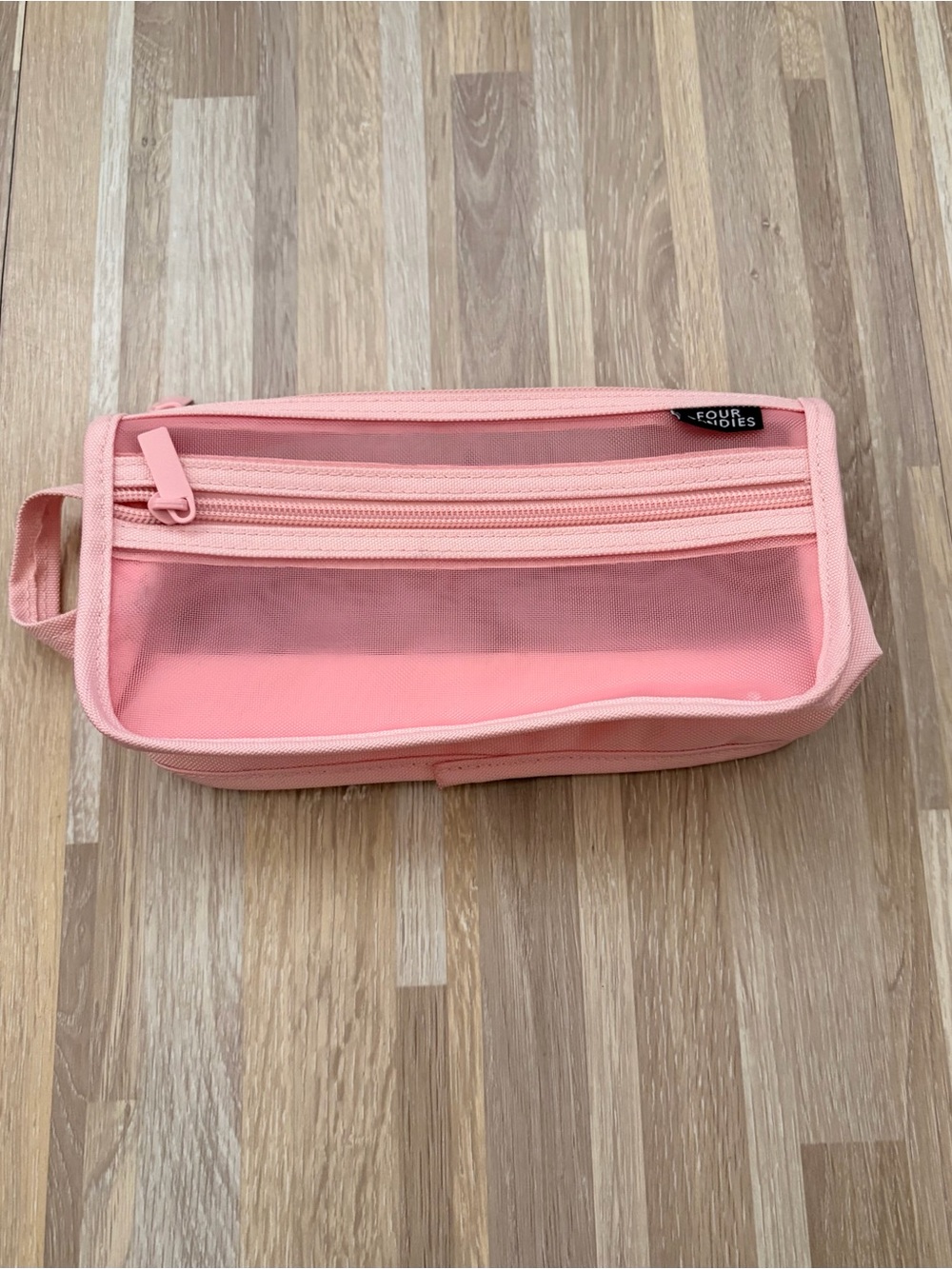 Pink Mesh Travel Organizer Pouch🌸